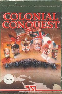 Colonial Conquest Atari ST US box art